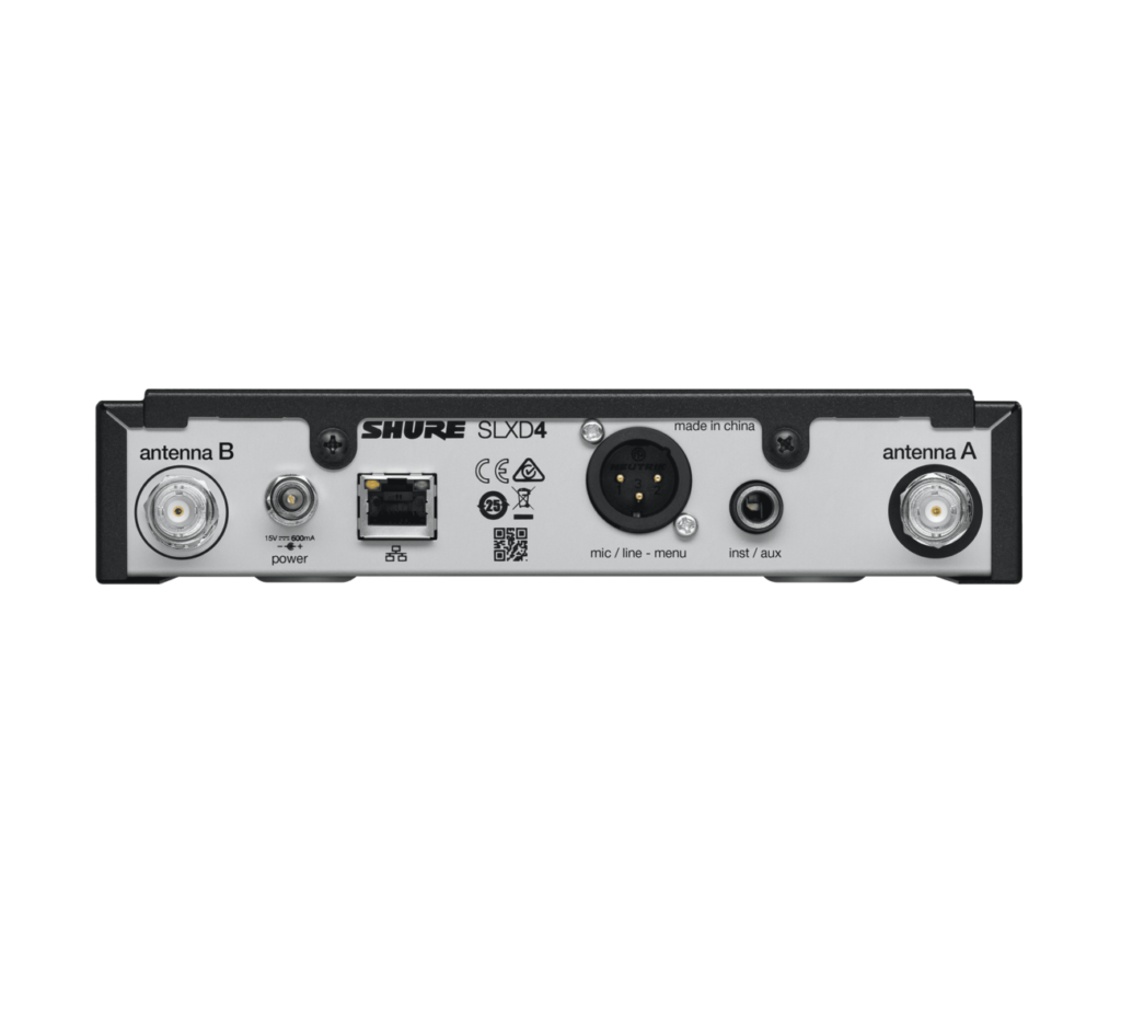 Shure SLXD4 - Groh Distribution – Dein Vertrieb auf Augenhöhe